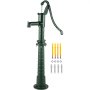 Vevor Hand Water Pump W/stand Well Pitcher Cast Iron Press Suction Garden Green