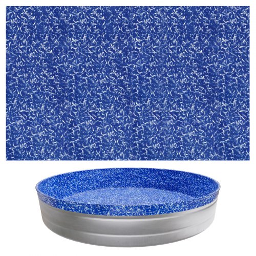 

VEVOR 10ft Pool Liner, Round Overlap Swimming Pool Liner for 27.5 in Wall Height, Heavy Gauge Vinyl, Easy Install with Leak-Proof Patches, Designed for Steel Sided Above-Ground,Outdoor, Crystal