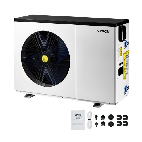 

VEVOR Electric Pool Heat Pump 51200 BTU for Above and In Ground Pools Efficient