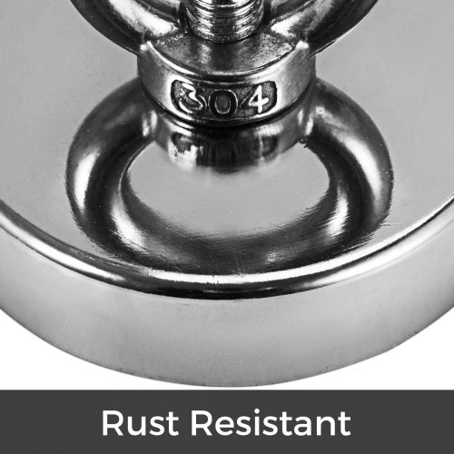 Fishing Magnet Super Strong Retrieving Treasure Hunt 500LBS Pull Force Durable 