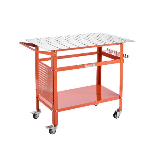 

Welding Table 40"x24" Welding Workbench Table with 800LBS Static Weight Capacity