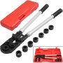 Pipe Press Crimping Tool Thv-type 16/20/26/32mm Jaws For Pex/copper/steel Pipe