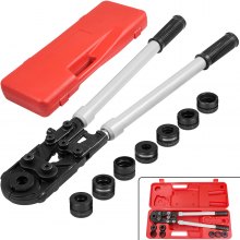 Pipe Press Crimping Tool Uth-type 16/20/26/32mm Jaws For Pex/copper/steel Pipe