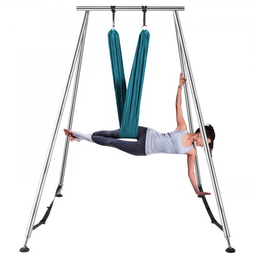 Portable Aerial Yoga Frame Aerial Yoga Stand Steel Pipe Yoga Swing Stand Indoor