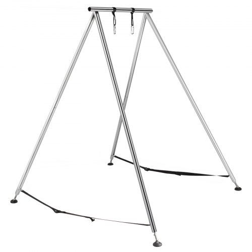 Aerial Stand Yoga Swing Stand Portable Fitness Frame Indoor w/6M Aerial Hommock 