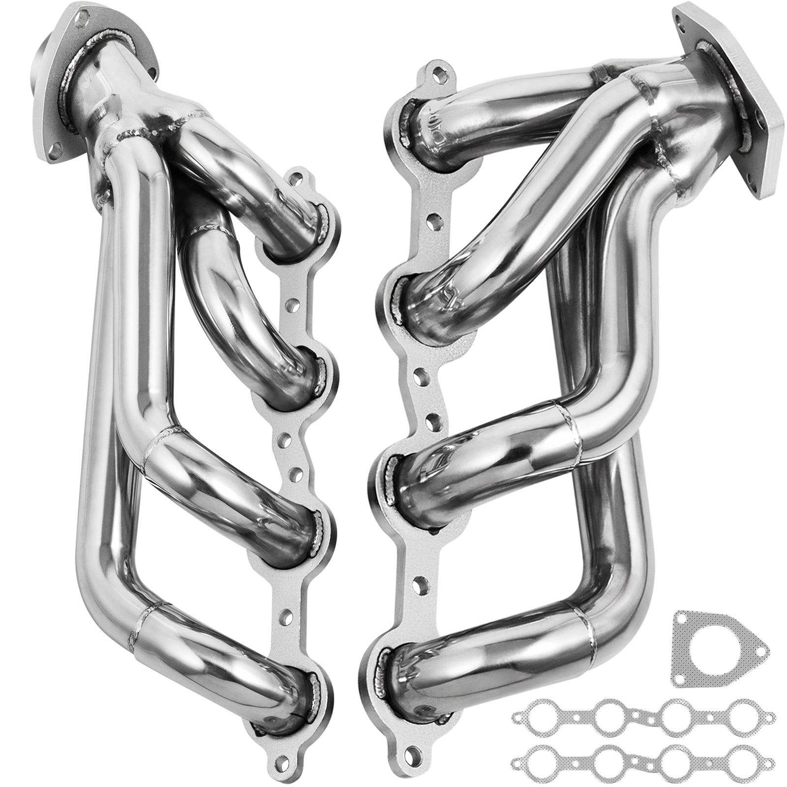 2.25" Outlet Exhaust Header for GMC Yukon 4.8L 5.3L for GMC Sierra 1500 99-01 от Vevor Many GEOs