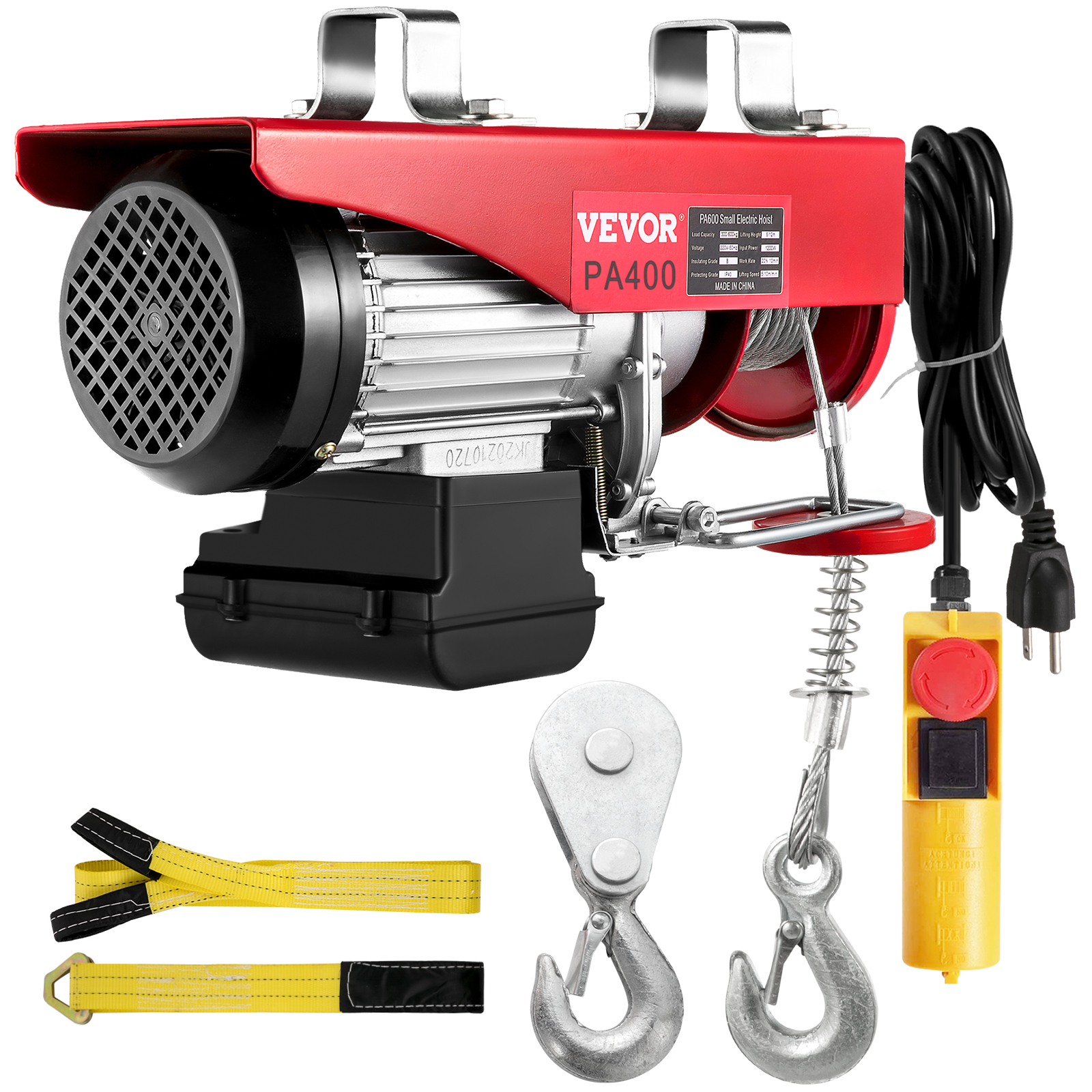 Vevor Electric Wire Cable Hoist Winch Crane Lift 880lbs With 6.6ft Control Cord от Vevor Many GEOs