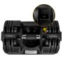 Adjustable Dumbbell Select Dumbbells Syncs 5-45lb Train Fitness Workout Single