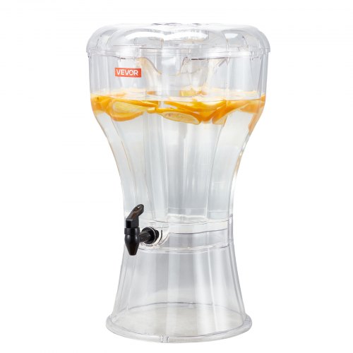 

Drink Dispenser 3.4 Gal Beverage Dispenser for Parties Plastic with Spigot