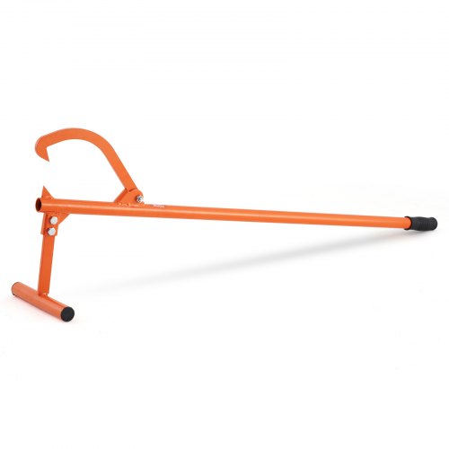 VEVOR Timberjack, 48 in, Heavy Duty Log Lifter with Metal Handle, Log Roller with Adjustable Cant Hook, Logging Tools Log Jack for Logs Ups to 15″ Dia