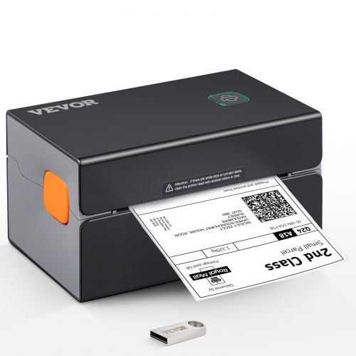 VEVOR Thermal Label Printer 4X6 203DPI USB/Bluetooth for     UPS 840281547616