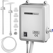 Vevor Water Dispensing System 20 Ft 115v Ac For 5 Gallon Bottle, Doubel Inlet