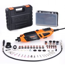 VEVOR Rotary Tool Kit Variable Speed Rotary Tool 170W 5 Speeds 186 Accessories