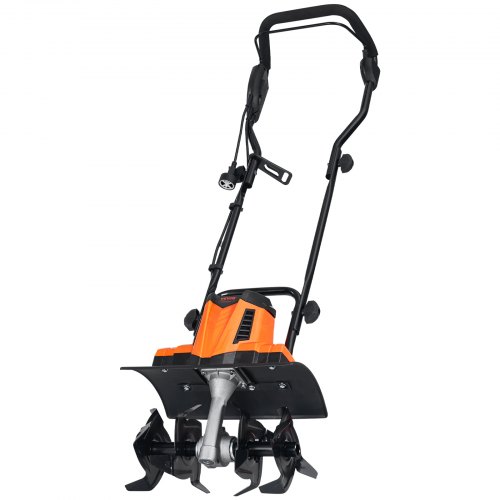 

VEVOR 10 Amp Electric Tiller, 14" Tilling Width 3.94" Tilling Depth Corded Electric Tiller/Cultivator, Steel Mn Tines, Rototiller for Garden Lawn Soil Digging