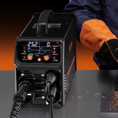 

Pro MIG Welder 200A Pluse Mig Welding Machine 5-in-1 Synergic Welder Machine