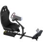 Racing Simulator Cockpit Driving Seat Gaming Chair W/ Stand Pedal For Xbox 360