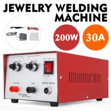 200w Pulse Sparkle Spot Welder Jewelry Gold Silver Platinum Welding Machine 220v
