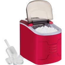 26lb/24h Portable Ice Maker Lcd Screen Countertop Compact