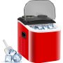 Auto Clear Ice Cube Machine Ice Maker Portable Manual Filling Ice Scoop Small