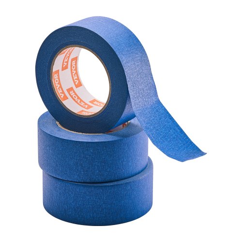 

Painters Tape 2 Inch Wide (1.88 In x 60 Yds) 3 Rolls Blue Painter Msking Tape