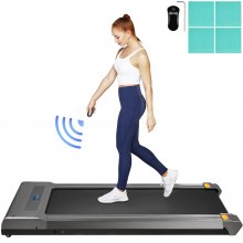 Electric Treadmill Under Desk Treadmills Fitness Running Cardio w/Remote Control