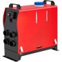 12v 5kw Diesel Air Heater Aluminum For Rv Trucks With Rotary Switch Low Noise