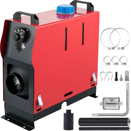Air Diesel Heater 12V 8KW With Paw Shaped Switch 1 Air Outlet  For RV Trucks