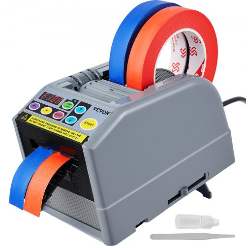 VEVOR Automatic Tape Dispenser Adhesive Electric Tape Cutter Packaging Machine Tape Cutting Machine 6-60mm Tape Width