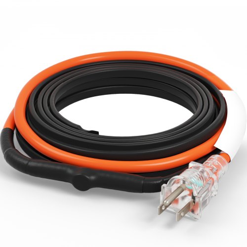 

Self-Regulating Pipe Heating Cable 9FT 5W/FT Heat Tape with Thermostat