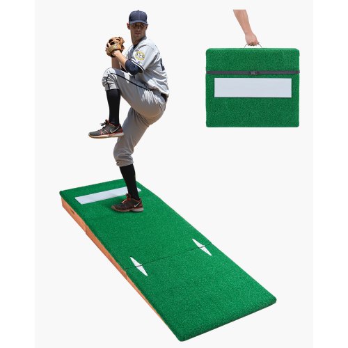 

VEVOR 85 in Pitching Mound Portable Pitcher Mound Baseball Softball Training