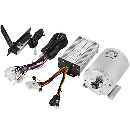 1800W 48V Brushless Motor Controller Throttle Pedal Wire Harness Electric Go-kart