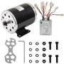 500W 24V DC Electric Motor w Reverse Control Box Strong Motivation Sturdy