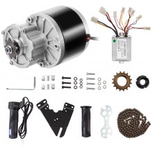250w 24v Dc Motor Gear Reduction Motor Kit Mounting Plate Scooter Electric Motor