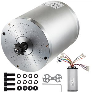 BOMA 3000W 72V BLDC electric motor w Base BM1024 w 70A controller GoKart Scooter 