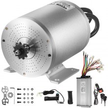 VEVOR 48V 2000W Brushless Motor Kit with Controller Grip Key and 3 Speed Shifter