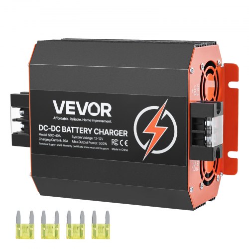 

12V 40A DC to DC Charger Battery Charger 500W for Lead-Acid and Lithium AGM GEL