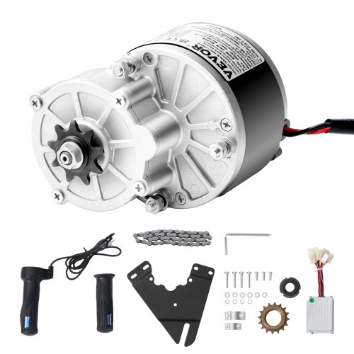 

250W Electric Powerful DC Motor Kit 24V 2700rpm with Upgraded Speed Controller