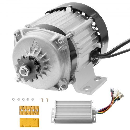 

VEVOR 500W Electric Brushless DC Motor Kit 48V 2700rpm with Upgraded Controller