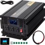 Power Inverter 3000W 6000W 24V DC to 110V 120V AC LCD Outdoor for Car Truck Home