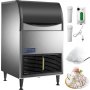 Flake Ice Machine, Snowflake Maker 132 LBS/24 H, Commercial Snow Flake Ice Maker