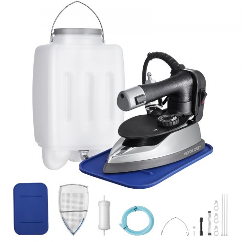 

VEVOR Gravity Feed Steam Iron 1000W Gravity Feed Iron with 3.5 L Tank Electric