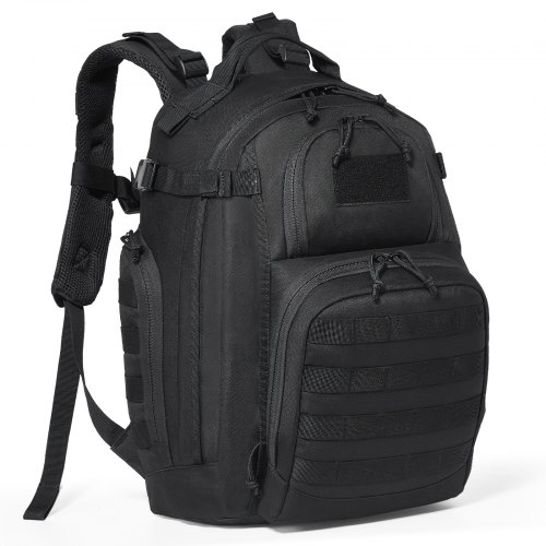 

Tactical Backpack 25L Military Backpack with Molle Mode & Sponge Pad Black