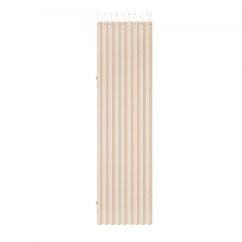VEVOR Beige Fabric Accordion Door 47x78 Inch Magnetic Folding Room Divider detail photo 13