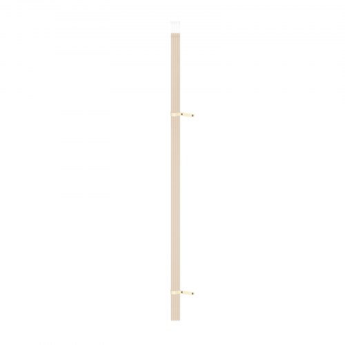VEVOR Beige Fabric Accordion Door 47x78 Inch Magnetic Folding Room Divider detail photo 14
