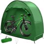 VEVOR Bicycle Storage Tent Bike Storage Cover 210D Waterproof Green w/ Carry Bag