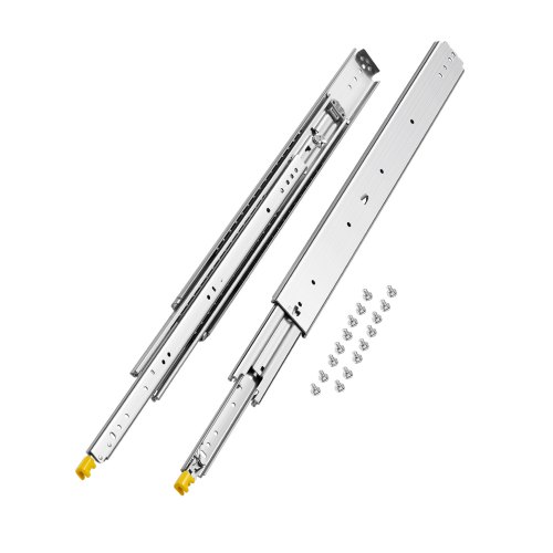 

VEVOR 1 Pair 18-60 in Soft-Close Drawer Slides Ball Bearing Full Extension