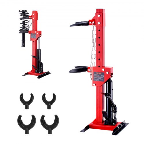 VEVOR Strut Spring Compressor, 4.5 Ton/9920 LBS Hydraulic Jack Capacity, 1 Ton Rated Compression Force, Auto Strut Coil Spring Compressor Tool, Hydrau