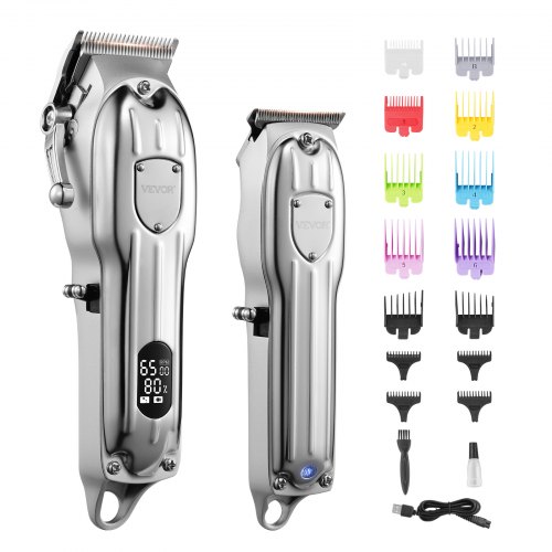 

VEVOR Professional Hair Clipper for Men Cordless Barber Clipper and Trimmers Set