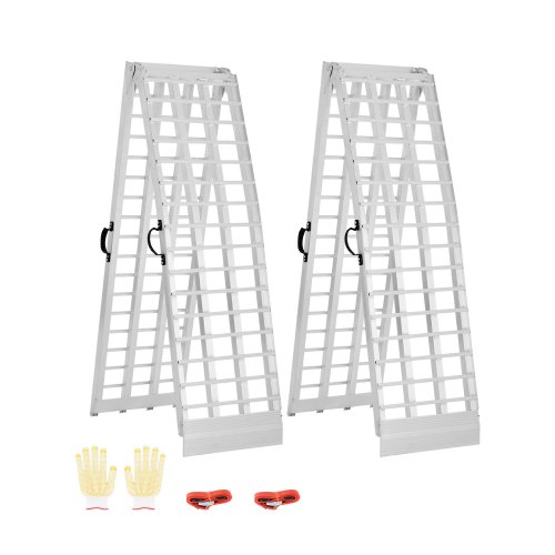 

VEVOR 2000 lbs Aluminum Ramps 2Pcs Heavy-duty Loading Ramps with Handles