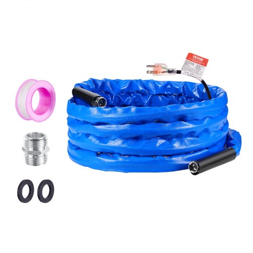 

VEVOR 25ft Heated Water Hose for RV -45℉ Antifreeze Heated Drinking Water Hose